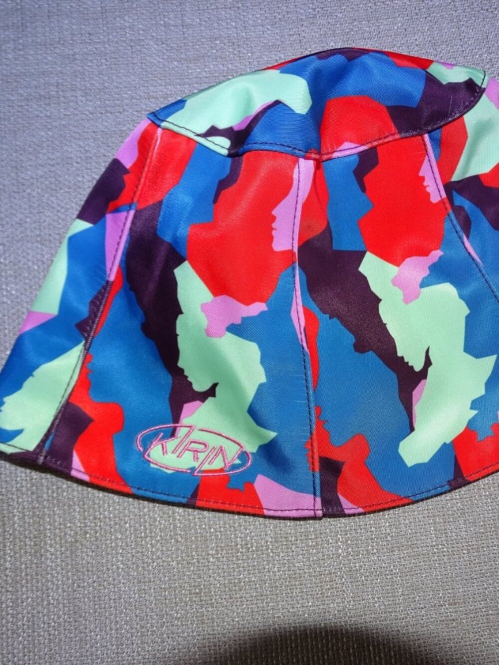 Kirin Peggy Gou Multicolor Face Silhouette Print Bucket Hat O/S NWT